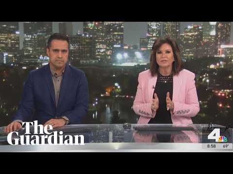 Los Angeles news anchor confirms station's deadly helicopter crash while on air