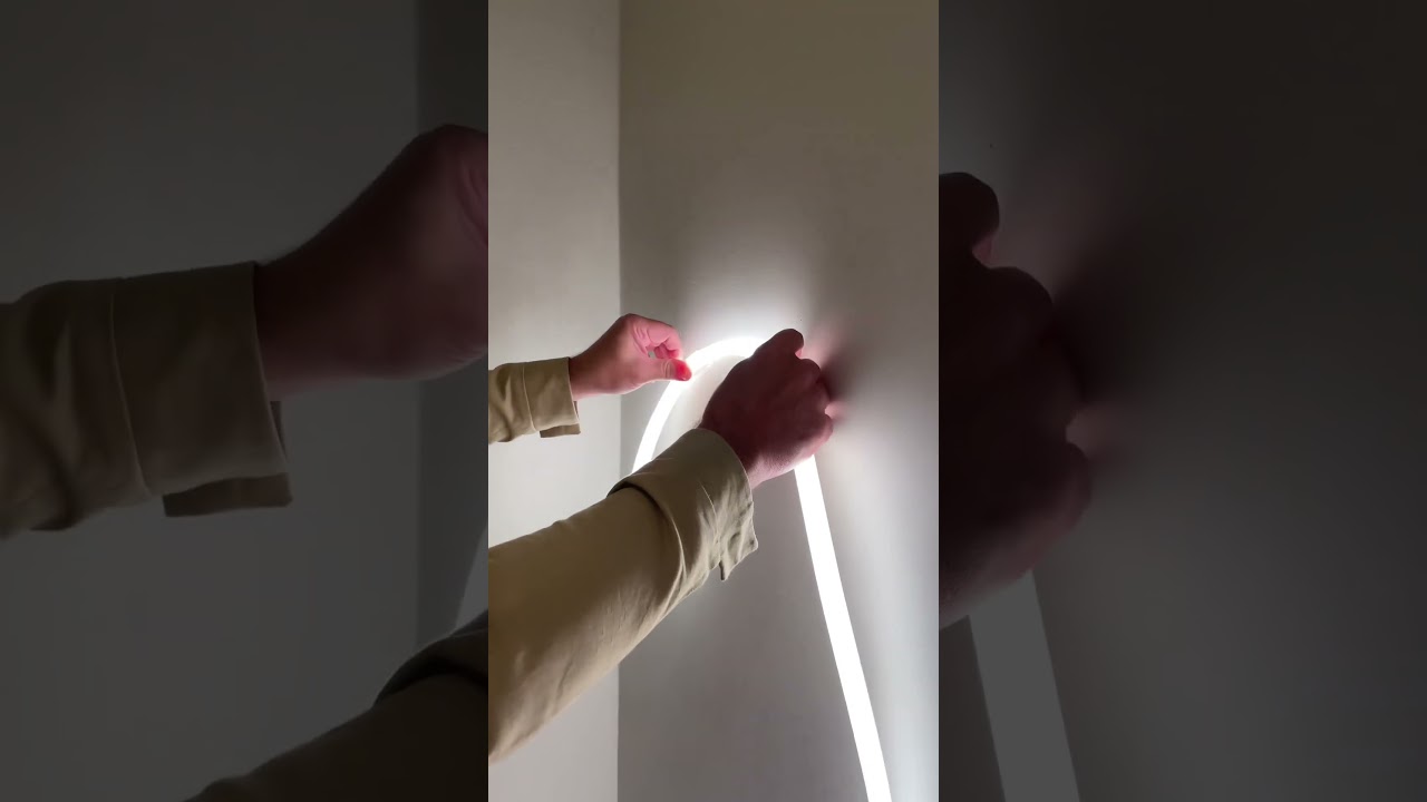 Install our new LED rope lights with us ✨