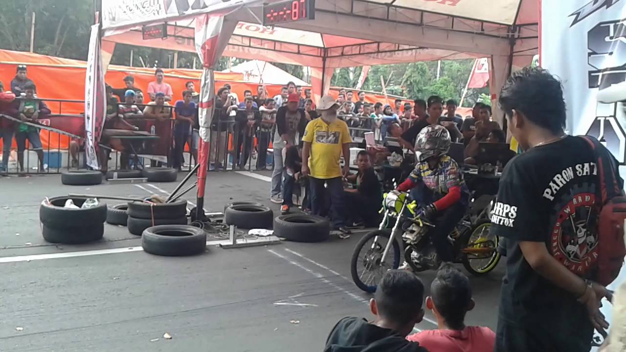 Drag bike speed battle seri 2 madiun 5 juni 2016 - bebek 200cc joki matriw ww