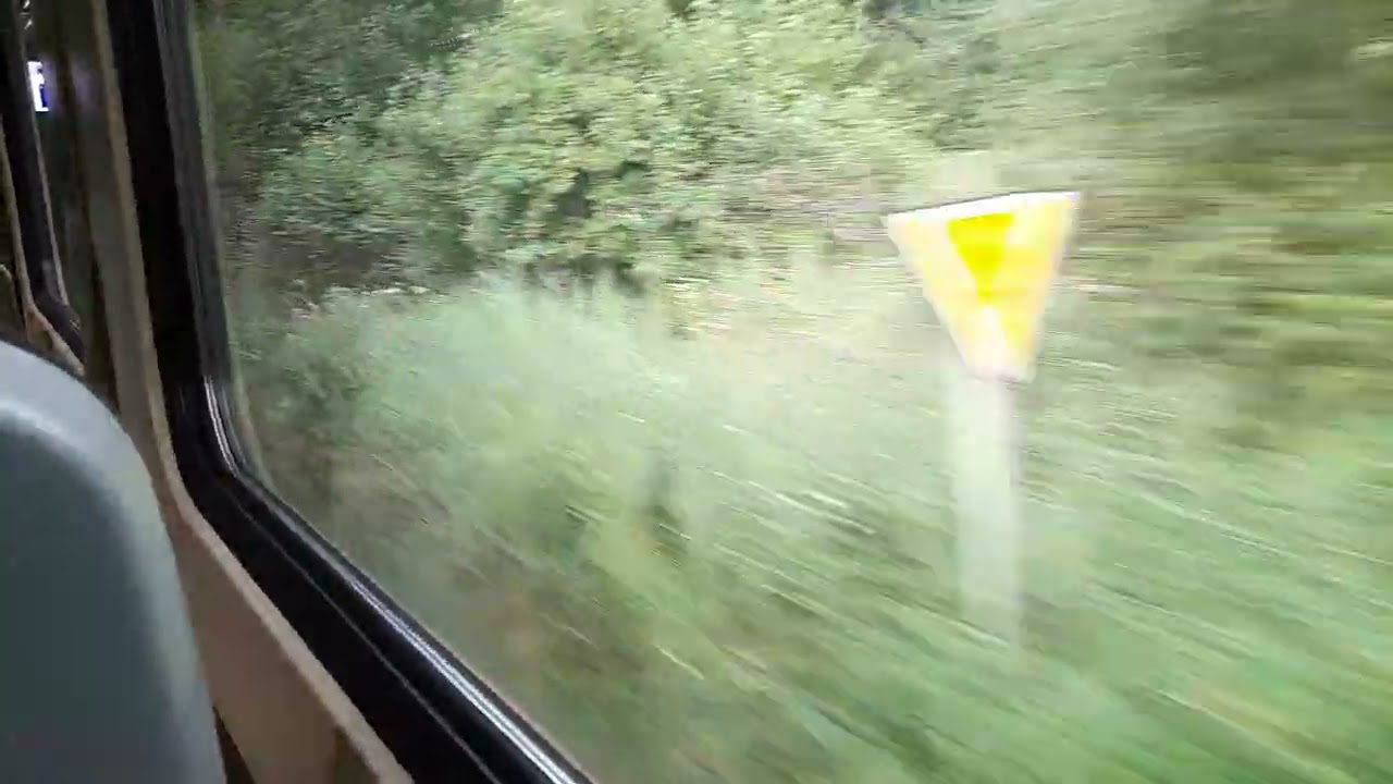 mitfahrt mit der RB52 Chiemgau bahn von Aschau(Chiemgau) nach Prien a.Chiemsee im VT628.4