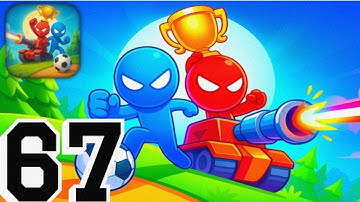 Stickman Party - Gameplay Walkthrough Part 67 - Tournament mode (iOS, Android)