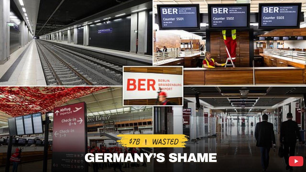 Germany’s $7BN Airport Failure — Years Late, Billions Burned