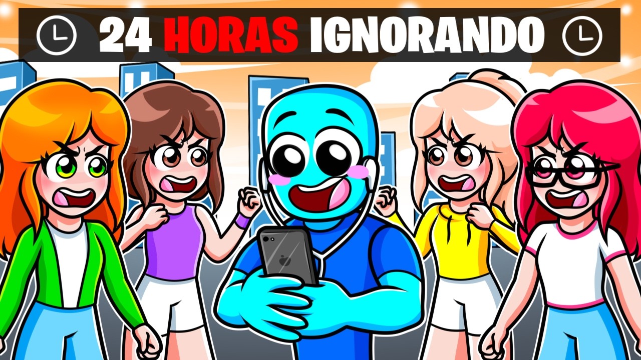 Ignorando a Mis FANS LOCAS por 24 HORAS en GTA 5