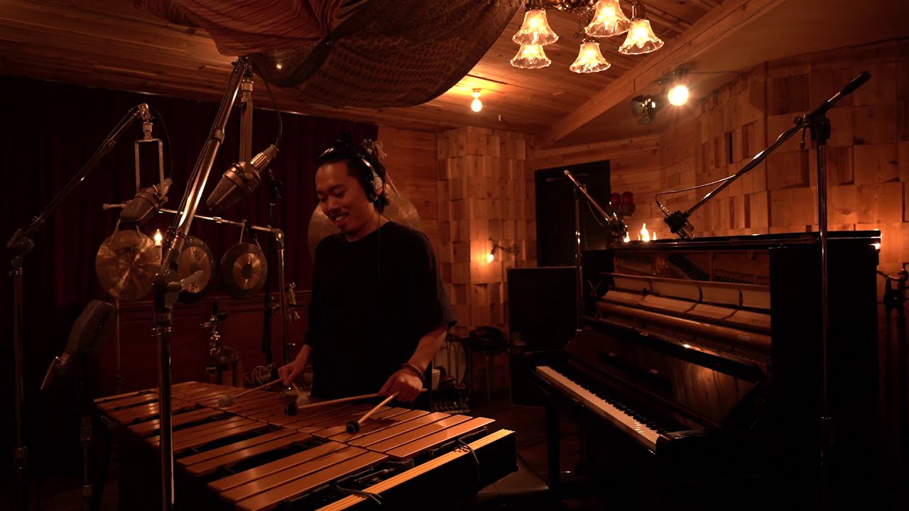 SHUN ISHIWAKA（石若駿）× SHIN KOKAWA（粉川 心）レコーディングオフショット