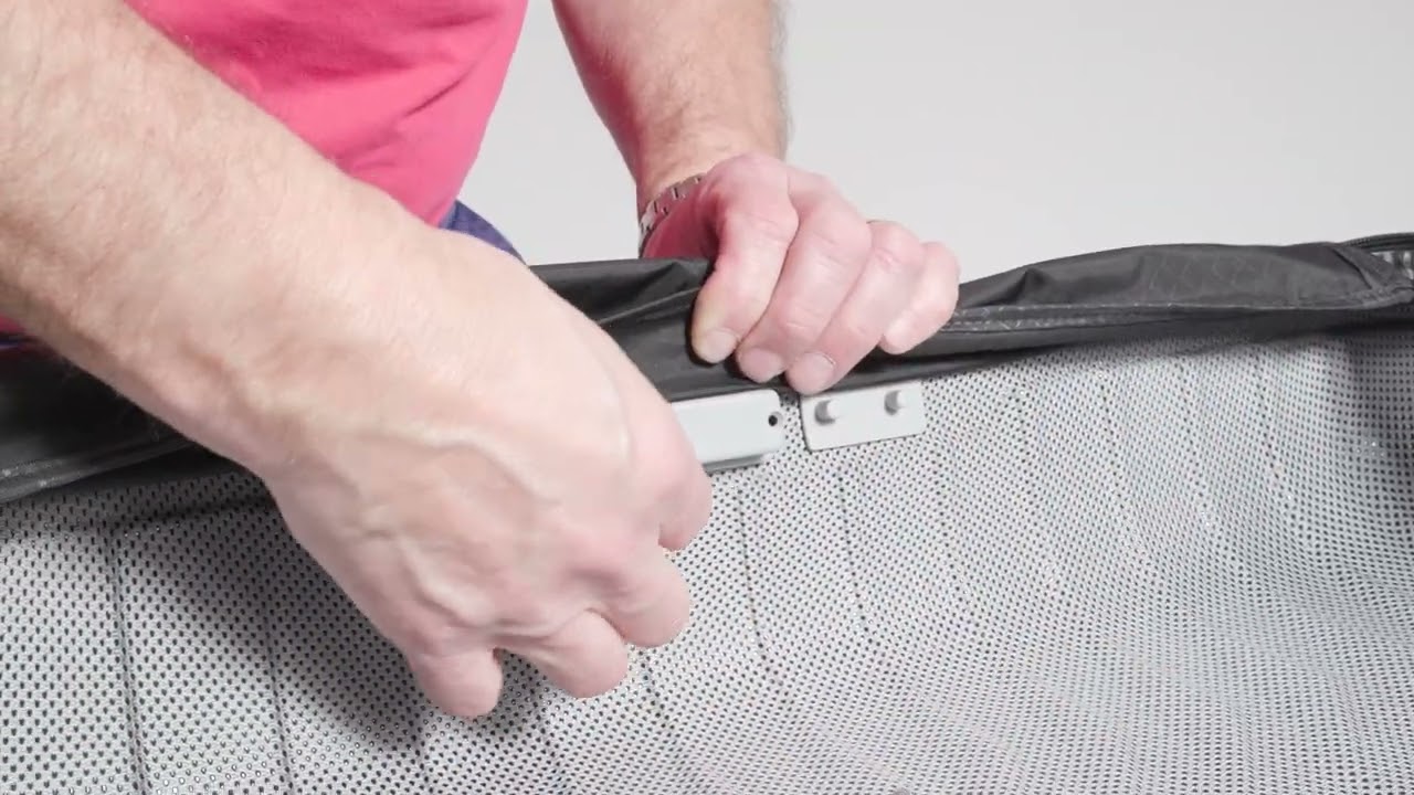 Samsonite Proxis - TSA zip combi lock replacement - YouTube
