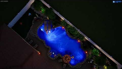 Custom Pool Design By: Alamo Pool Builders 2021