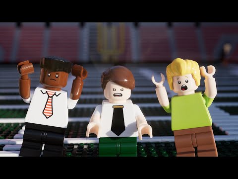 “With your TEETH!!” But in Lego