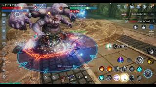 First solo took the leader boss chamber 3 on magic square 8F - MIR4