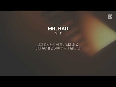 pH-1 - MR. BAD (Feat. 우원재) 가사ㅣLyricㅣsmay