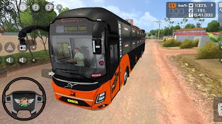 💥VOLVO 9600 SLX BUS DRIVING 🚍🧑‍✈️ | Bus Simulator India - 2026 Android Game Village Road  screenshot 4