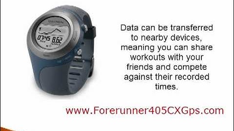 Garmin Forerunner 405 CX Gps | Video Review | Heart Rate Monitor