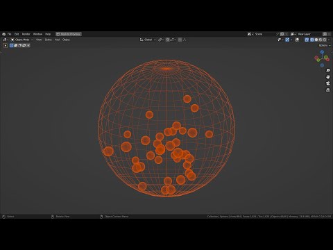 Blender Tutorial - Volume particles from emitter illusion