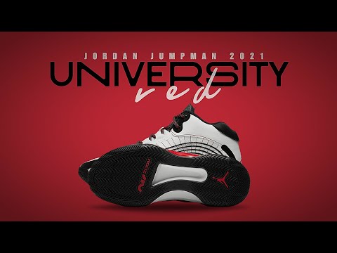 JORDAN Jumpman 2021 UNIVERSITY RED 2021 DETAILED LOOK