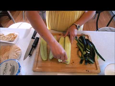 Como descascar e semear um pepino
