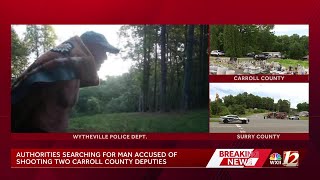 Suspect accused of shooting Carroll County deputies has history of explosives and violence
