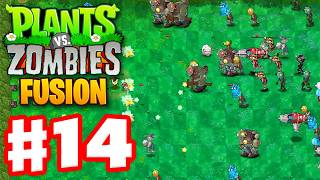 Plants vs. Zombies: Fusion - Gameplay Walkthrough Part 14 - 12 Lanes of Pain!