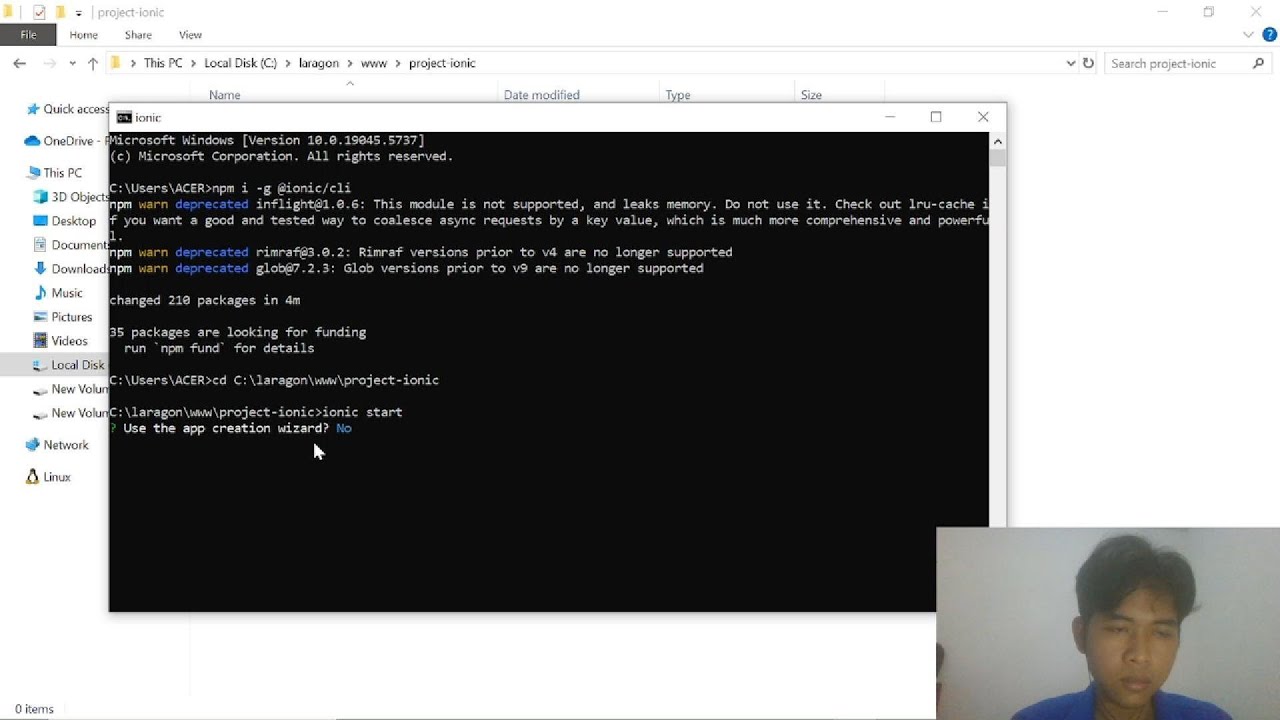 Instalasi Git, Node js, Android Studio, dan Ionic serta cara ...