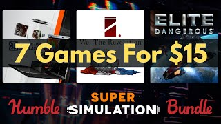 HUMBLE SUPER SIMULATION BUNDLE | 7 Games For $15 | ENDS 24-SEP-20 | FREE HB CHOICE WITH  TIER 3
