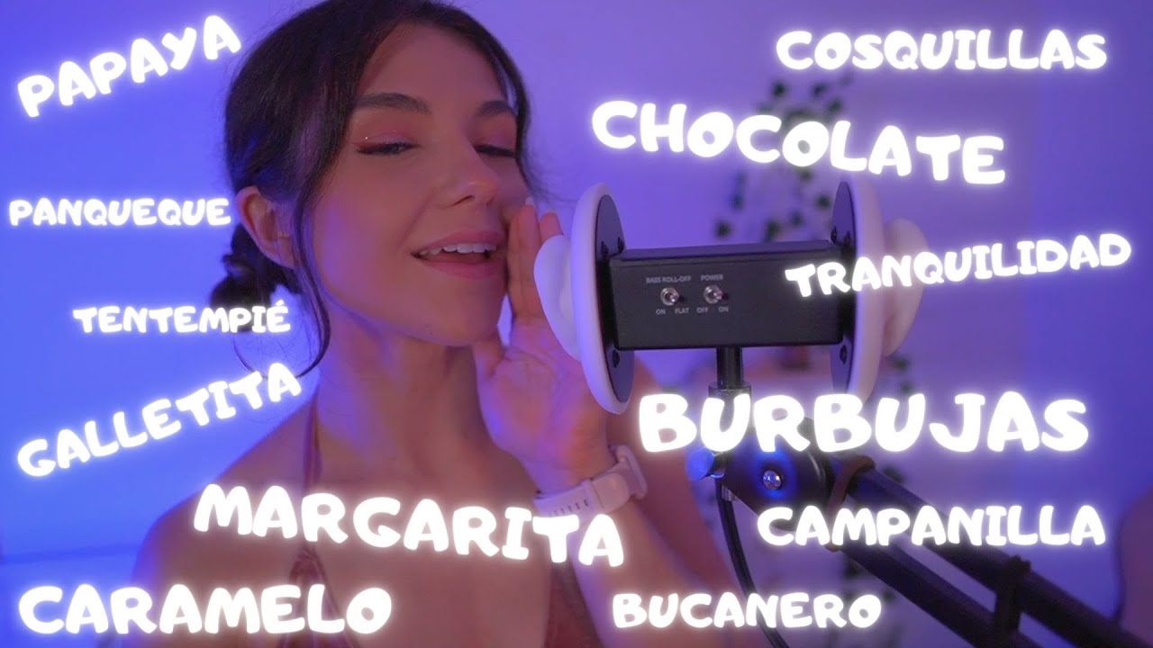 ASMR 💥 Palabras DETONANTES Cosquillosas en Español - Tingly Trigger Words in Spanish | Lonixy ASMR