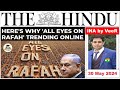 The hindu newspaper analysis  30 may 2024  current affairs today  editorial discussion  upsc ias