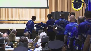 Fallen Connecticut police officers remembered during Meriden memorial ceremony