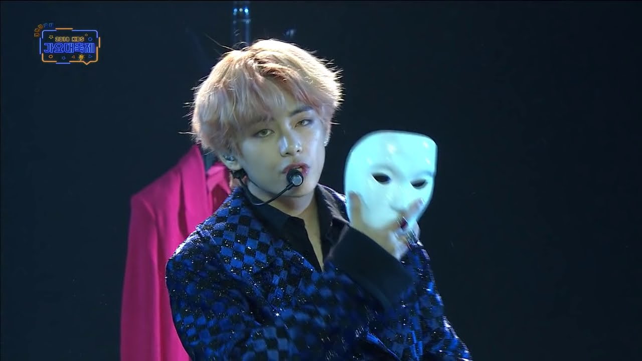 BTS V   Singularity 2018 KBS Song Festival  20181228