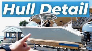 Remove Dock Scratches From A Boat Like a Pro! 