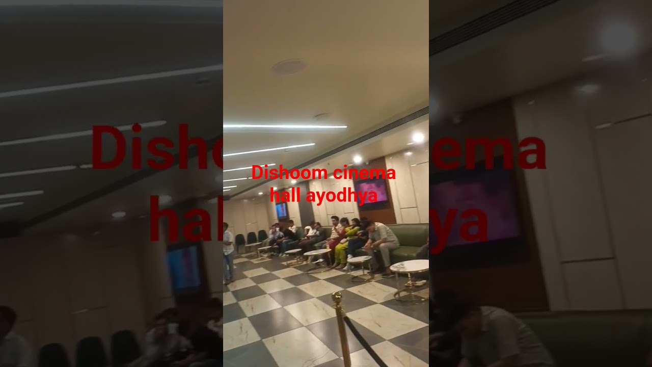 Dishoom cinema hall Avadh classio mall ayodhya