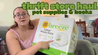 Thrift store haul! Lots of stuff for my pets!