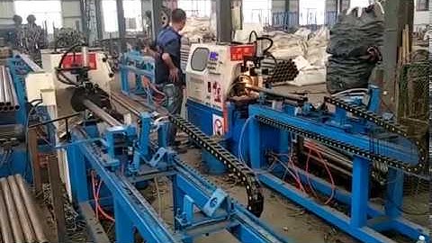 automatic loading pipe cutting machine  tube sawing machine