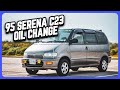 1995 Nissan Serena C23 Oil Change