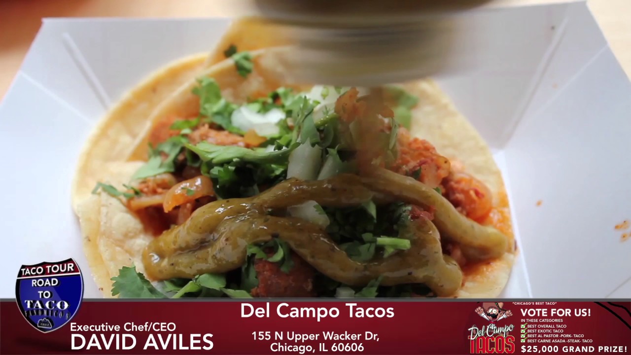 TACO TOUR CHICAGO ep.1 Del Campo Tacos