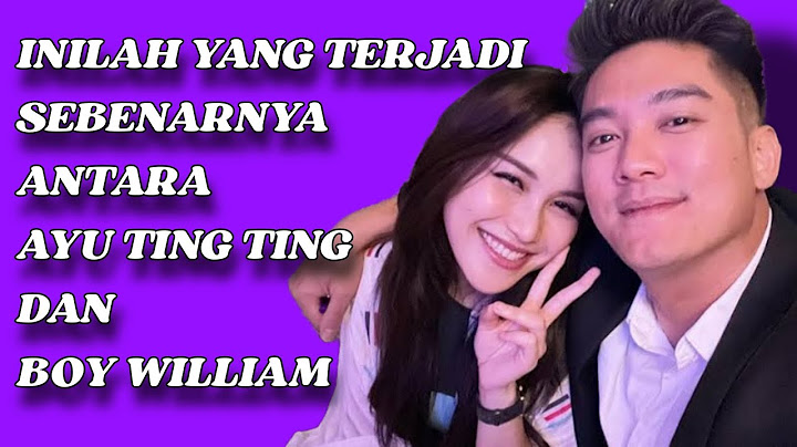 Ayu Ting Ting dan Boy William Ada Hubungan Apa? Nih Hasil Terawangannya