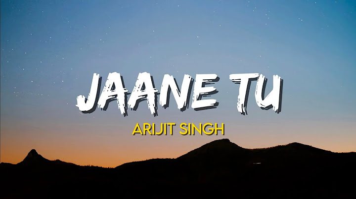 Jaane Tu - Arijit Singh | Chhaava | Vicky Kaushal, Rashmika Mandanna | (Lyrics )