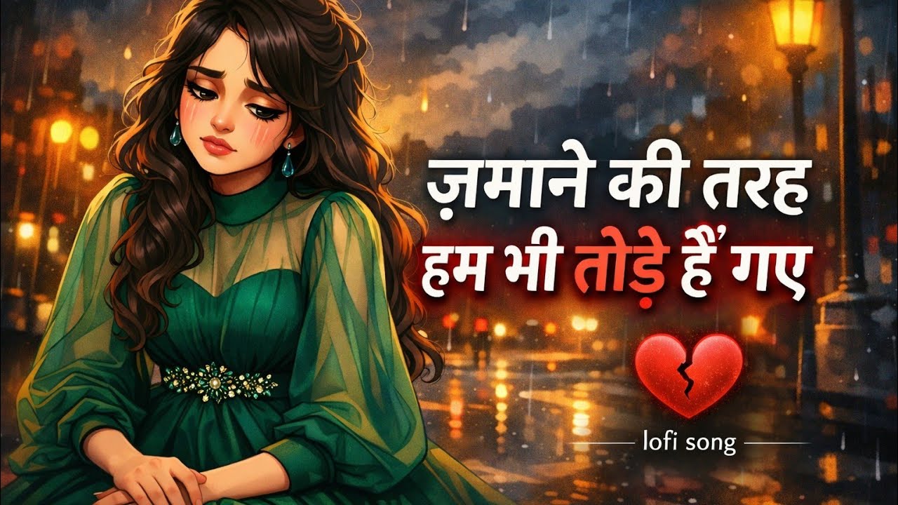 Zamaane Ki Tarah, Hum Bhi Tode Hain Gaye | Lofi song | ज़माने की तरह, हम भी तोड़े हैं गए