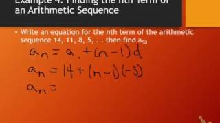 A4.6 arithmetic sequence