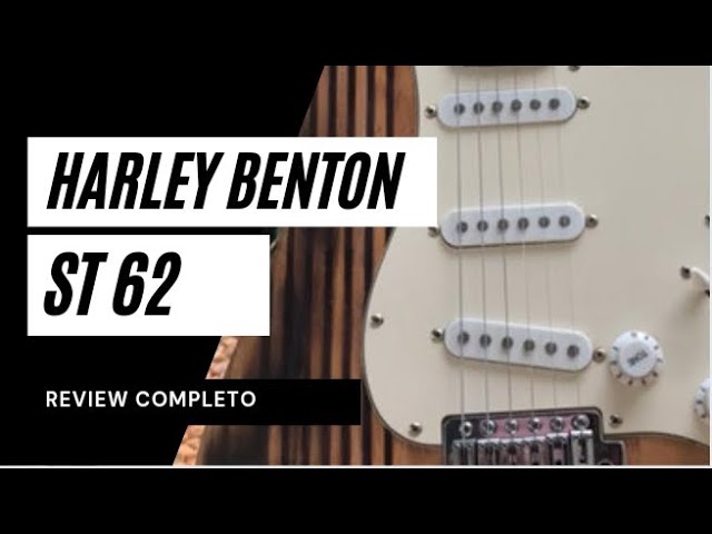 Guitarra harley benton st 62 review completo - YouTube