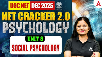 UGC NET Psychology | UGC NET Psychology Unit 8  By Anjali Mam