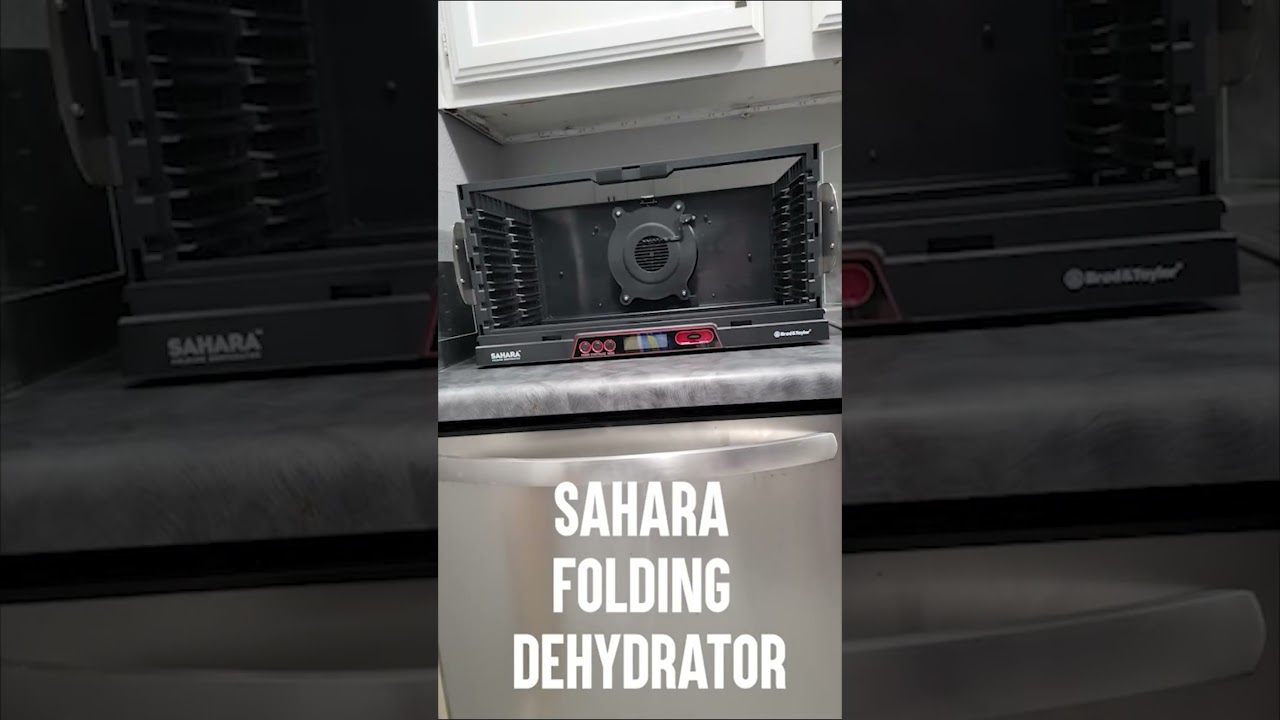 SAHARA Folding Dehydrator Quick Demo 