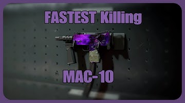 The FASTEST KILLING MAC-10 SETUP.. (Best MAC-10 SETUP) - Cold War