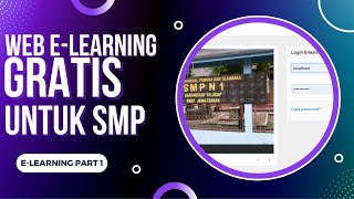 Source || Membuat Web E-Learning GRATIS untuk sekolah Part 1