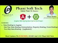 Angular 6 &amp; 7 - part 8 - Data binding in angular by Phani Soft Tech