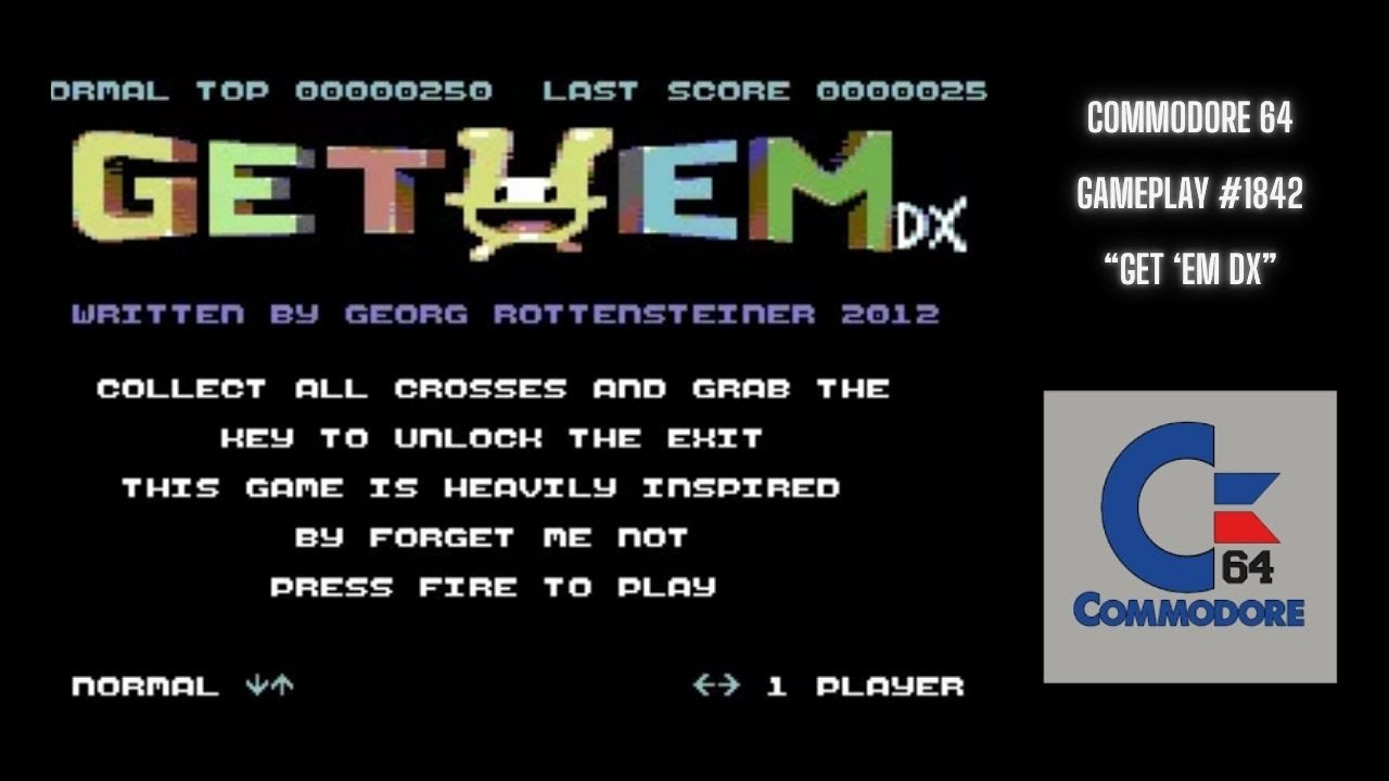 Get 'Em DX (Commodore 64 / Gameplay 