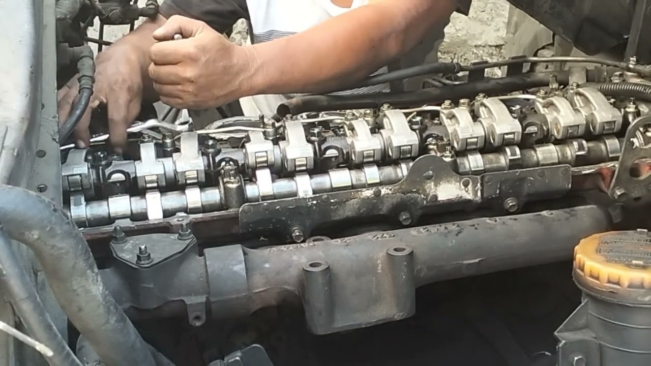 6hl1 PARAAN NG PAG TUNE UP AT VALAVE CLEARANCE