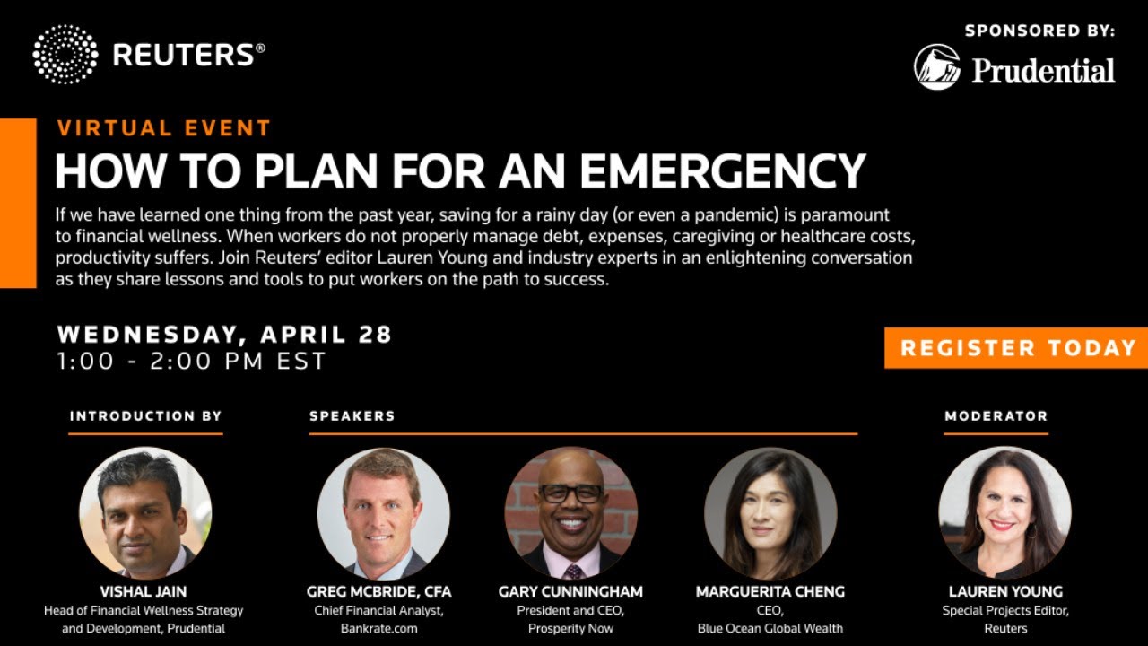 VIRTUAL EVENT How to Plan for an Emergency YouTube