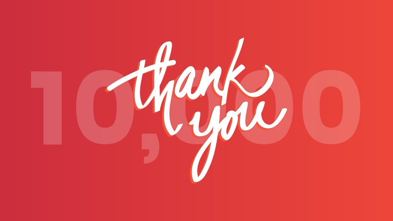 10K Subscribers Giveaway