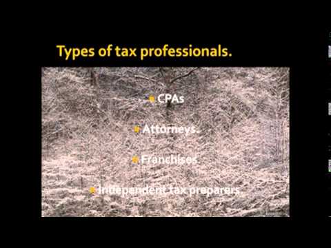 form 1040x How-to Choose a Tax Preparer