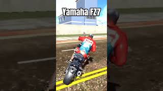 Cheat Code Unlocked Of Yamaha FZ7 #indianbikedriving3d #shorts