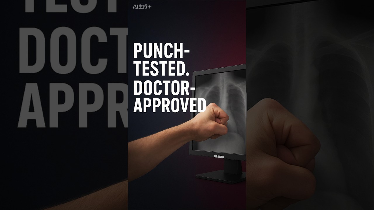 Doctor’s New Stress Test? Nope, Just a Reshin Monitor Punch Test!