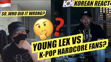 🇮🇩🇰🇷🔥Korean Hiphop Junkie react to Young Lex - Plastik (IDN/ENG SUB)